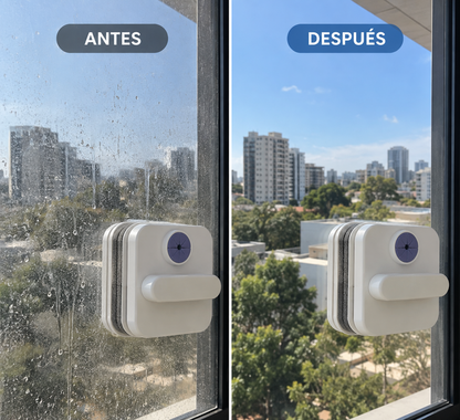 Zenda Cristal™ — Limpiacristales Magnético Doble Cara