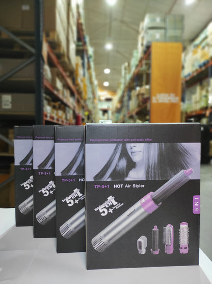 Zenda Style™ — Cepillo Secador Moldeador 5 en 1