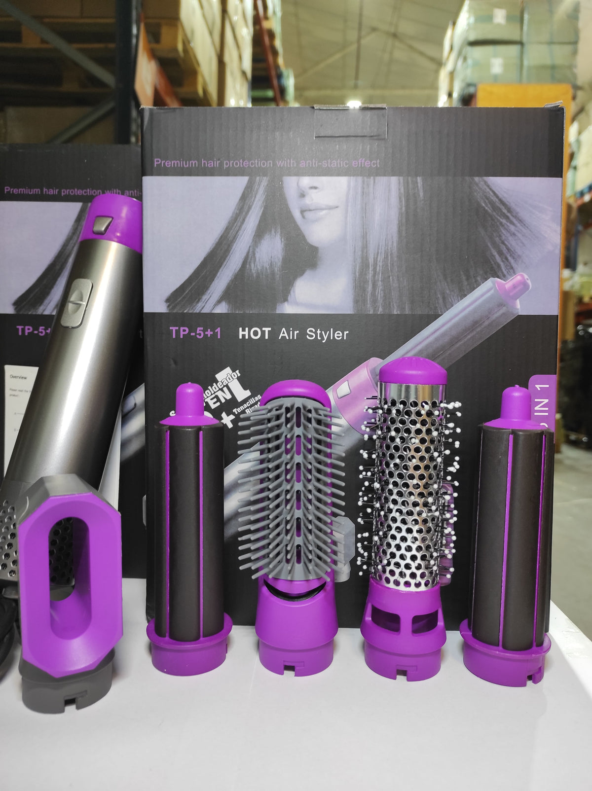 Zenda Style™ — Cepillo Secador Moldeador 5 en 1
