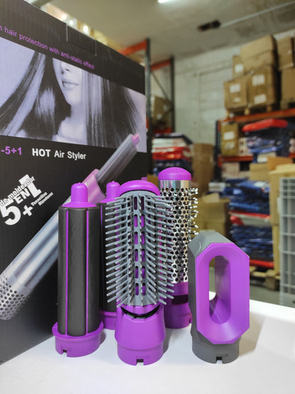 Zenda Style™ — Cepillo Secador Moldeador 5 en 1